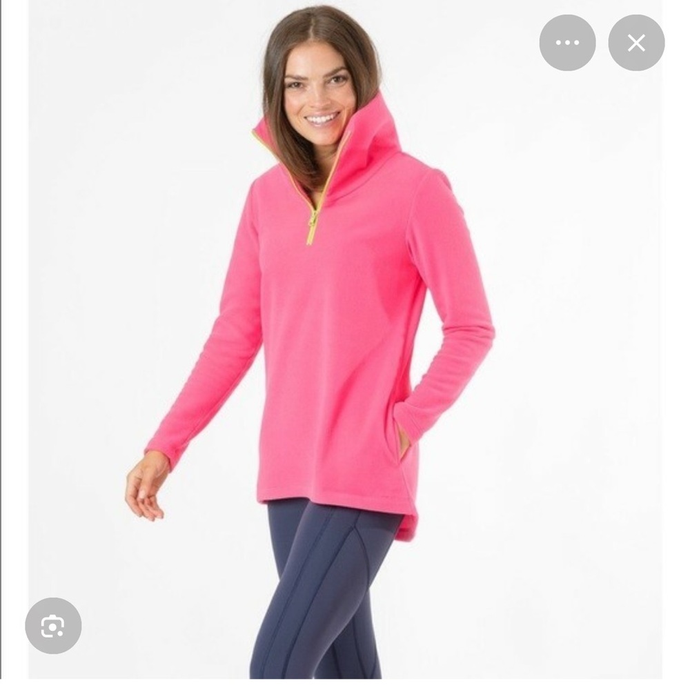 Dudley Stephen's neon pink prospect pullover